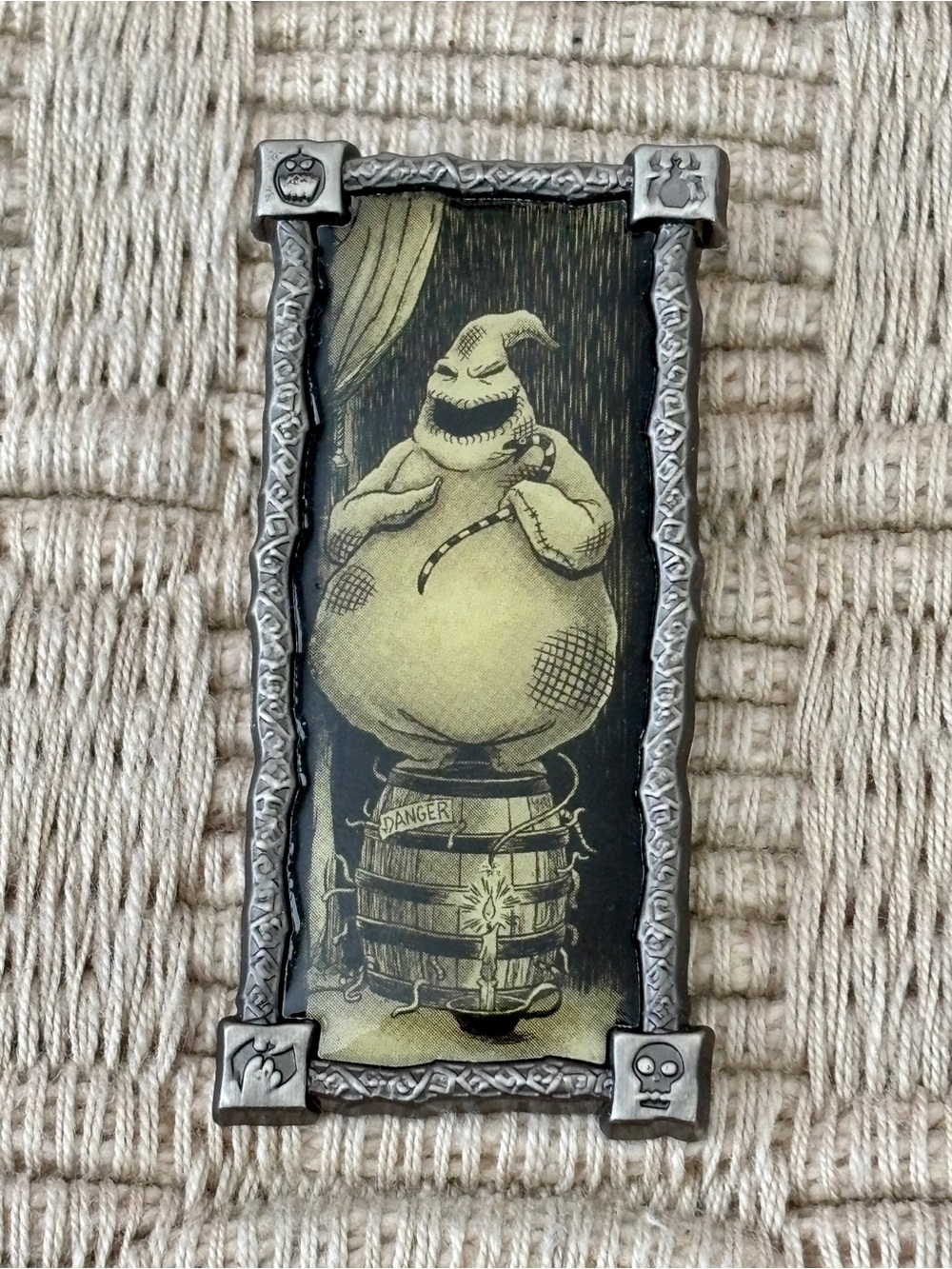 DISNEY 2017 Nightmare Before Christmas x Haunted Mansion Oogie Boogie Pin